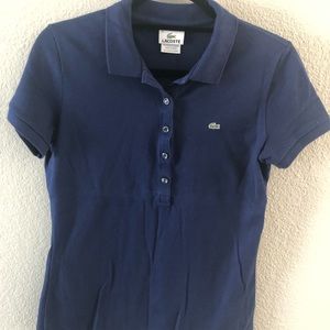 Lacoste navy blue polo!